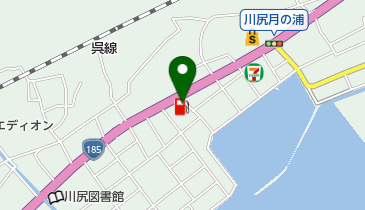 川尻SS / 大岡石油(株)の地図画像