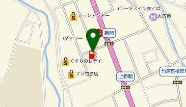 ヤマウチセルフ竹原 / (株)ヤマウチの地図画像