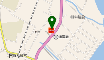 通津SS / 松村興産(株)の地図画像
