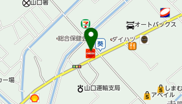 湯田SS / 中央石油(有)の地図画像