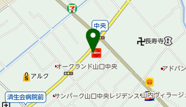 山口SS / 中央石油(有)の地図画像