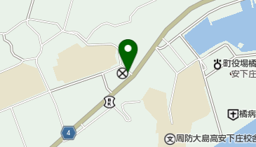 安下庄SS / (有)中本石油店の地図画像