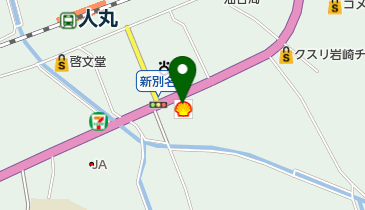 人丸SS / (有)境石油店の地図画像