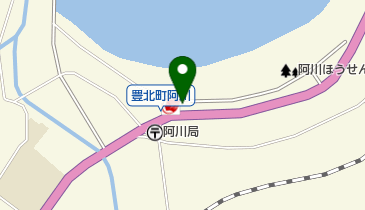 阿川SS / ホームタウン(有)の地図画像