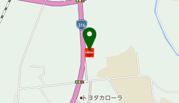 長門SS / (株)大工燃料工業所の地図画像