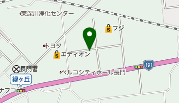 セルフ長門SS / (株)ヤマウチの地図画像