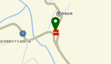 かずら橋SS / 出口石油(有)の地図画像