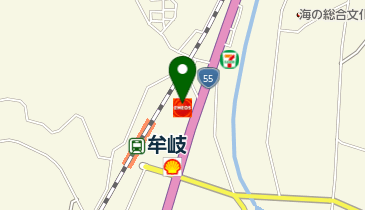 牟岐SS / (有)永田石油の地図画像