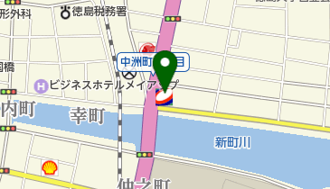 中洲SS / 丸善商事(株)の地図画像