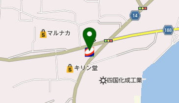 北島SS / 丸善商事(株)の地図画像