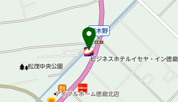 松茂SS / (有)賀川石油の地図画像