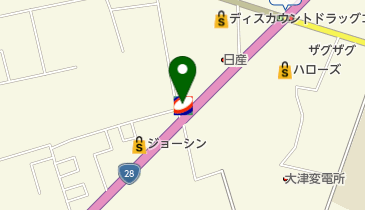 大津SS / 岡田石油(有)の地図画像