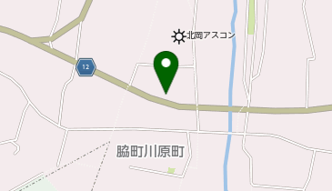 脇町西SS / 中村石油の地図画像