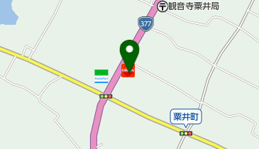 粟井SS / (有)大西石油の地図画像