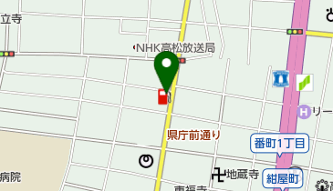 高松SS / 篠原商事(株)の地図画像
