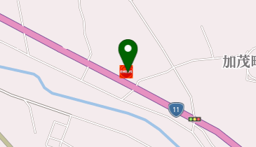 加茂SS / (有)賀茂川石油の地図画像