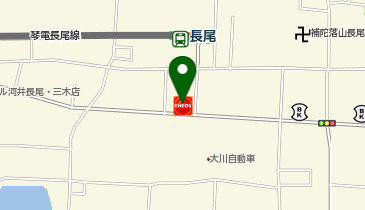 オアシス長尾SS / 久米加(株)の地図画像