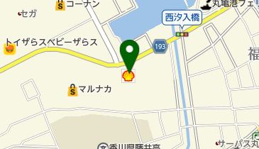 丸亀北SS / エイコーサービス(有)の地図画像