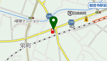 オートアリーナ観音寺SS / 岡田石油(株)の地図画像