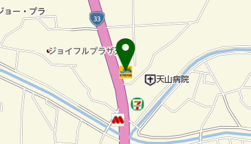 セルフ天山 / パイオニア石油(株)の地図画像