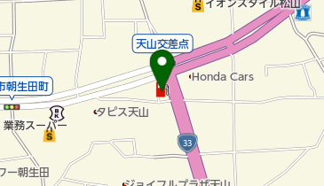 松山南SS / (株)マツビシの地図画像