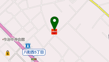 今治河南SS / 山口石油店の地図画像