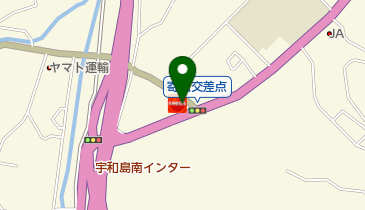 宇和島南SS / 赤松石油(株)の地図画像