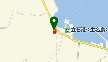 生名SS / 生名石油の地図画像