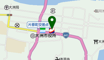 大洲SS / (有)古森石油店の地図画像