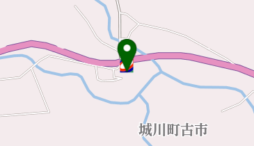 城川SS / 兵頭石油店の地図画像