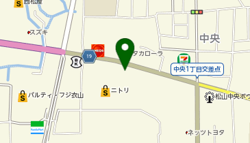 中央町SS / 今井石油(株)の地図画像