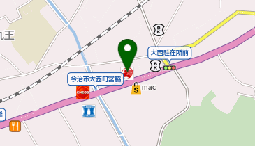 大西SS / 村上商店の地図画像