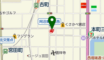 城西SS / 明光石油(株)の地図画像