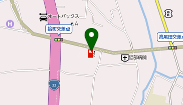 城南SS / JAえひめ中央の地図画像