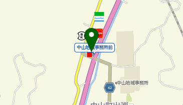 中山SS / JAえひめ中央の地図画像