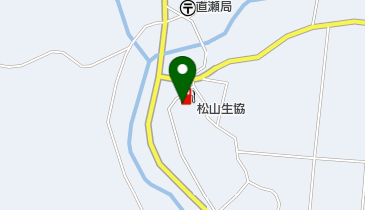 直瀬SS / JA松山市の地図画像