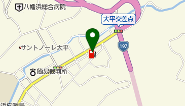 大平SS / JAにしうわの地図画像