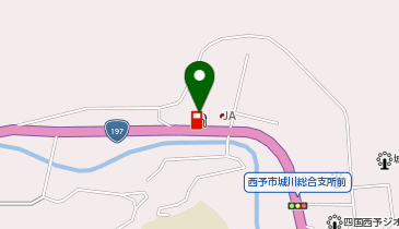 城川中央SS / (株)JA東宇和サービスの地図画像