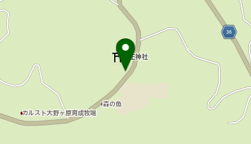 大野ヶ原SS / JAひがしうわの地図画像