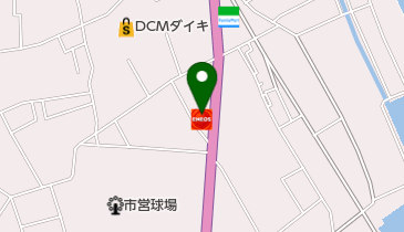 大新田SS / 山善(株)の地図画像