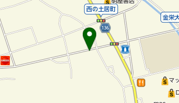 カードリーム金栄SS / 鴻上石油(株)の地図画像