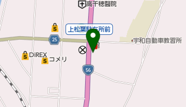 オキノ石油の地図画像