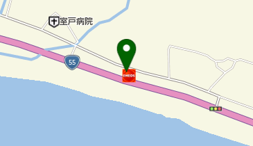 室戸新道SS / (株)武井石油店の地図画像