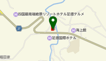 足摺岬SS / 福山石油店の地図画像