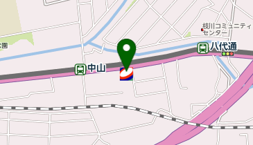 枝川SS / (有)山岡石油店の地図画像