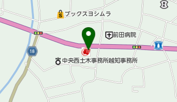 越知SS / (有)丸八織田金物店の地図画像