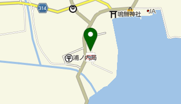 浦ノ内SS / (有)岡本石油の地図画像