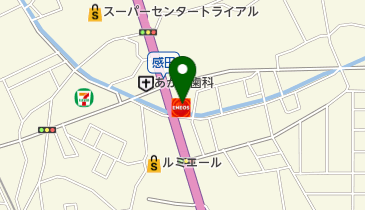 感田SS / 高野石油(株)の地図画像