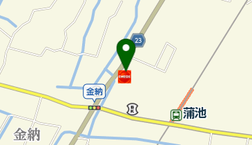 蒲池SS / 原石油の地図画像