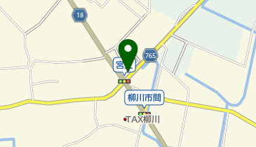 間SS / 木原石油の地図画像